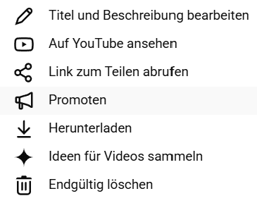 YouTube Videos promoten